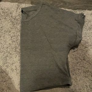 Gray Crop top
